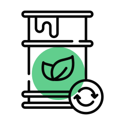 kraftstoff recyceln icon