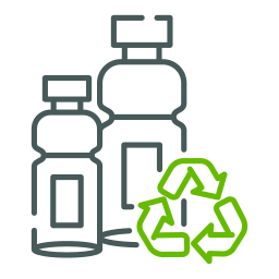 flasche recyceln icon