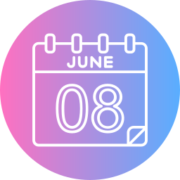 8 de junio icono