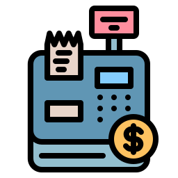 Cash register icon