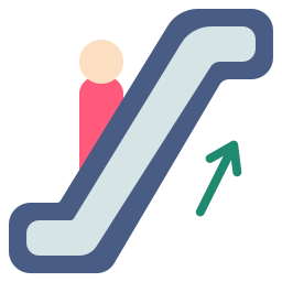 rolltreppe icon