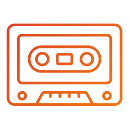 Cassette tape icon