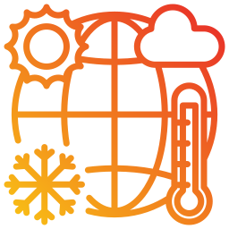 Climate change icon