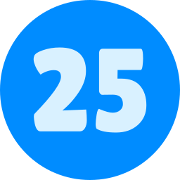 25 Ícone