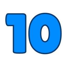 10 icoon