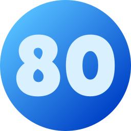 80 ikona
