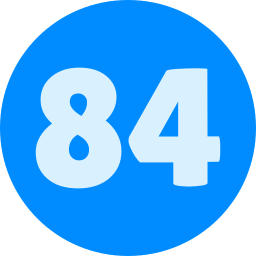 84 icon