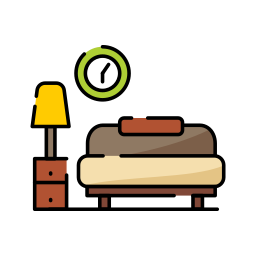 habitación icono