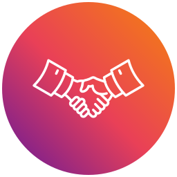 Hand shake icon