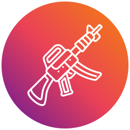 Machine gun icon