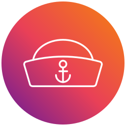czapka marynarska ikona