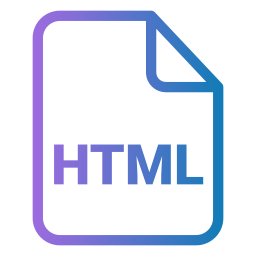 html Icône