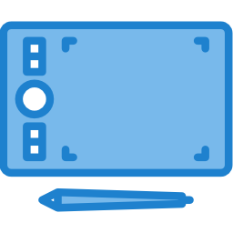 Graphic tablet icon