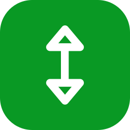 Up and down arrow icon