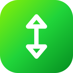 Up and down arrow icon