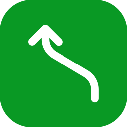 Turn left icon