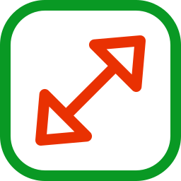 Diagonal arrow icon