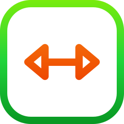 Left and right arrows icon