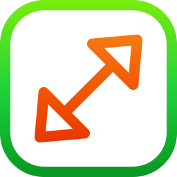 Diagonal arrow icon