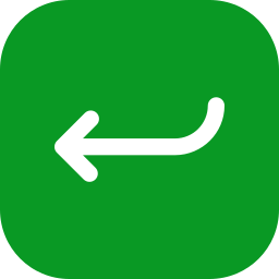 Turn left icon