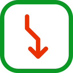 Down arrow icon