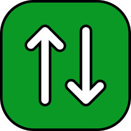 Up and down arrow icon