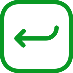 Turn left icon