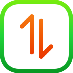 Up and down arrow icon