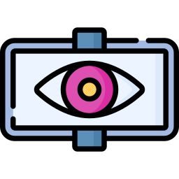 scanner della retina icona