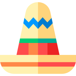 Mexican hat icon
