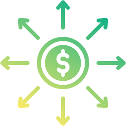 cuota de mercado icono