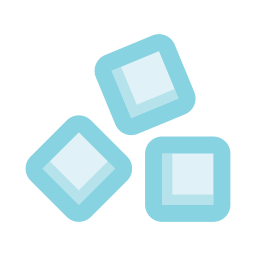 Ice cubes icon