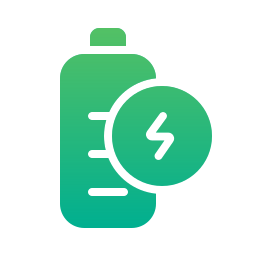 Battery charging icon