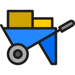 Wheelbarrow icon