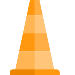 Traffic cone icon