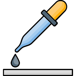 Chemical dropper icon