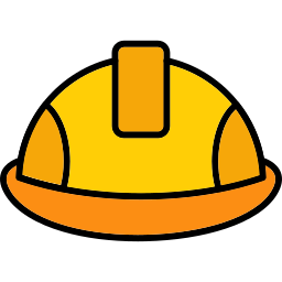 Worker hat icon