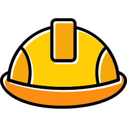 Worker hat icon
