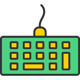 Computer keyboard icon