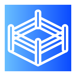 Boxing ring icon