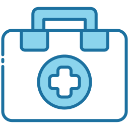 Medical kit icon