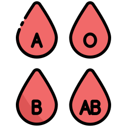 gruppo sanguigno icona
