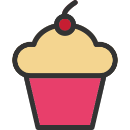 cupcake icoon