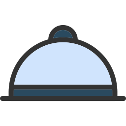 Serving dish icon