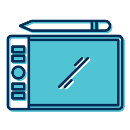 Drawing pad icon