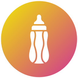 Baby bottle icon