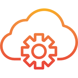 Cloud computing icon