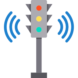 Traffic light icon