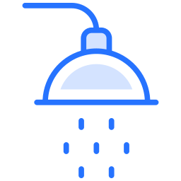 alcachofa de la ducha icono