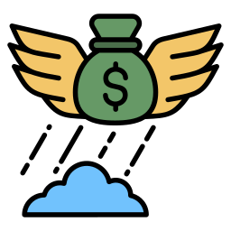 Financial freedom icon